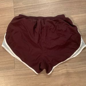 Maroon/Burgundy Women’s Nike Running Shorts